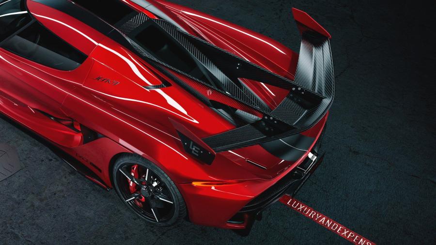 Детали экстерьера Koenigsegg Jesko Red Cherry Edition 2019 года  (фото 13 из 13)